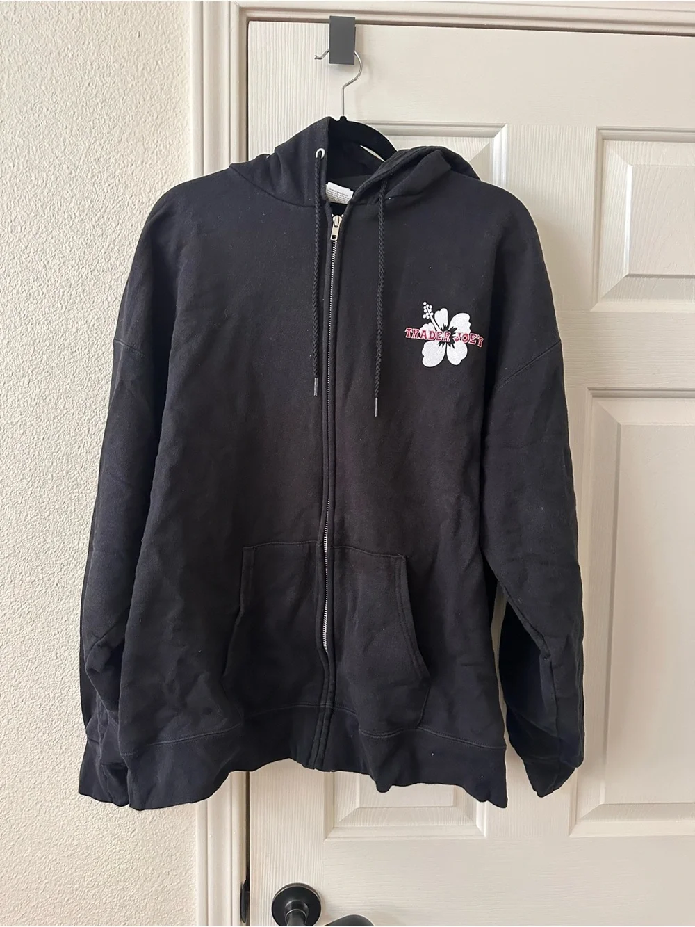 Black Trader Joe’s Hoodie XL